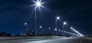 LED street lighting